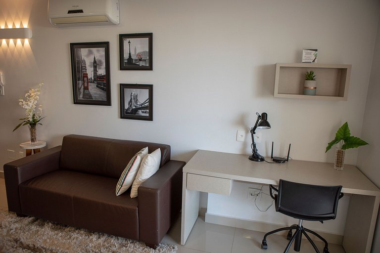 110-Apartamento exclusivo com varanda