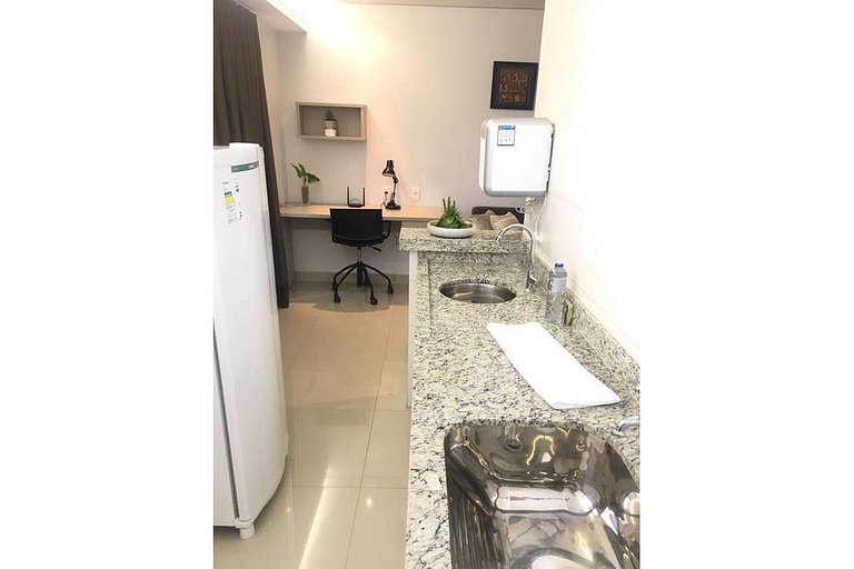 105-Apartamento exclusivo com varanda