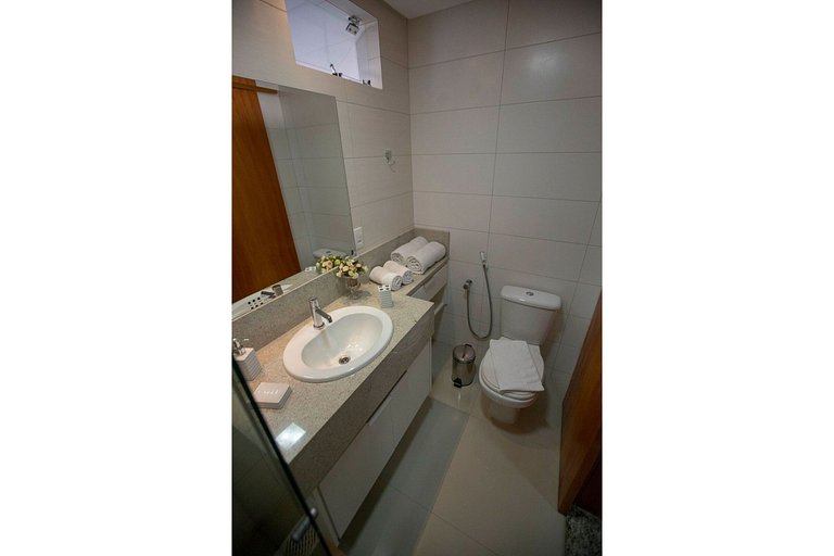 201 - Apartamento com varanda perto ao Vaca Brava