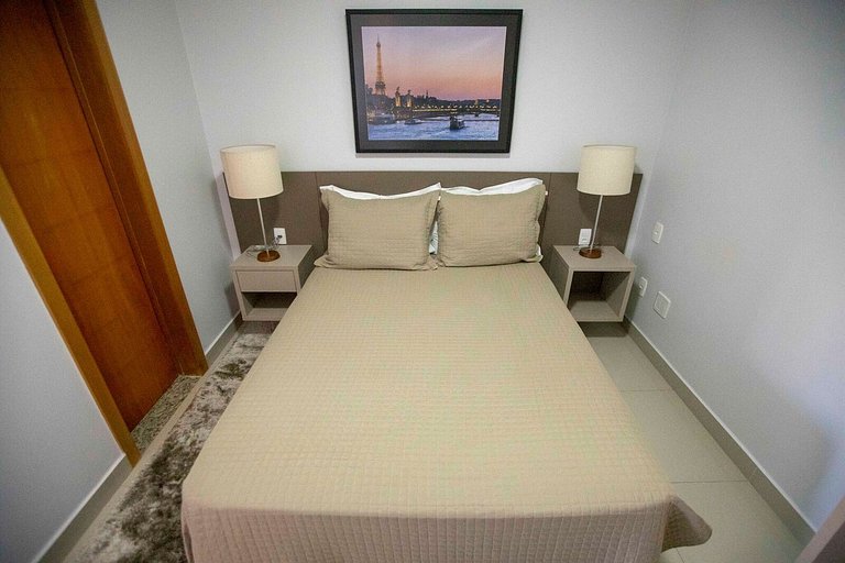 201 - Apartamento com varanda perto ao Vaca Brava