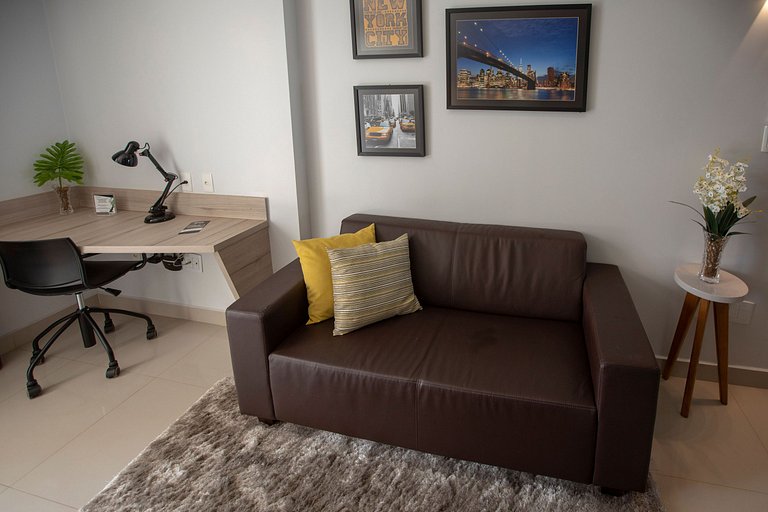 106- Apartamento Exclusivo com Varanda