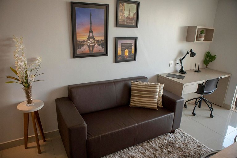 612 -Apartamento exclusivo com varanda