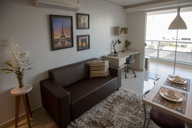 605 -Apartamento exclusivo com varanda