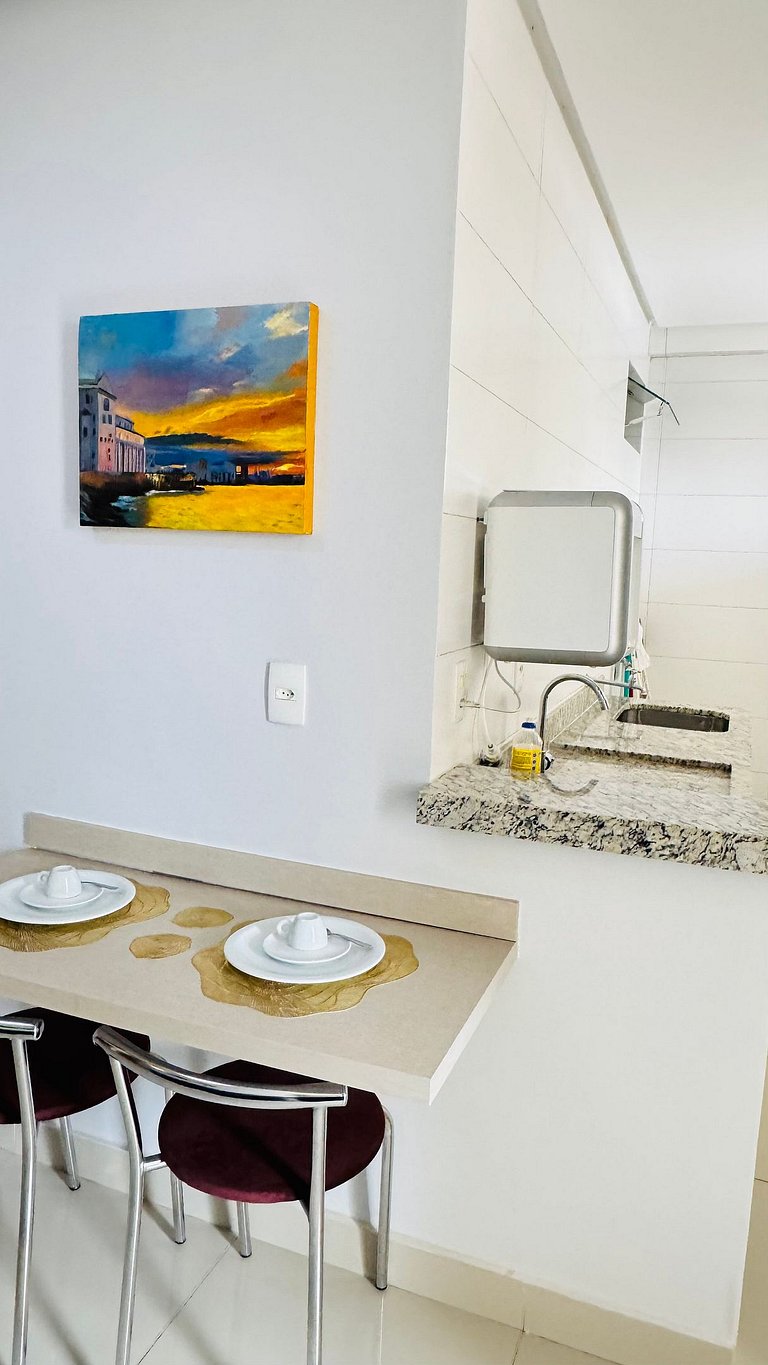 101-Apartamento exclusivo com varanda