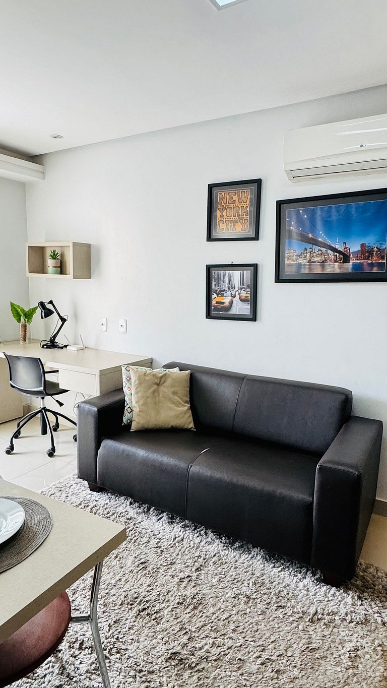 105-Apartamento exclusivo com varanda