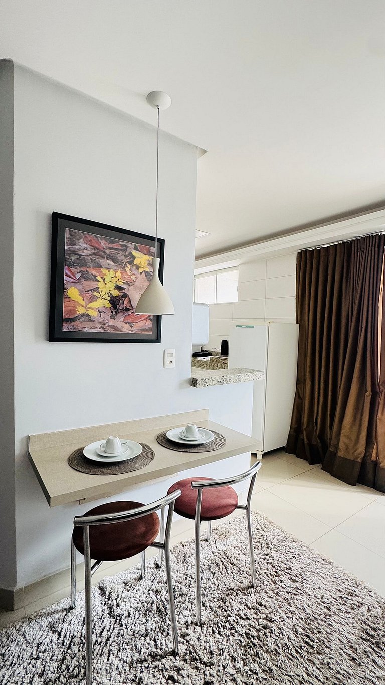 105-Apartamento exclusivo com varanda