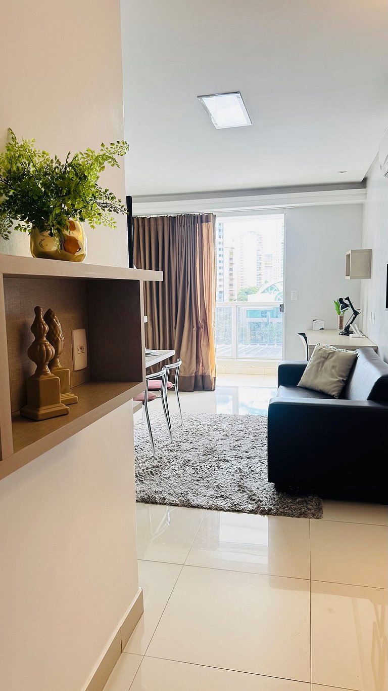 105-Apartamento exclusivo com varanda