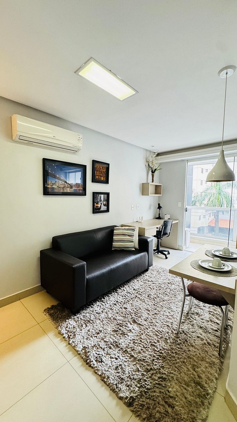 106- Apartamento Exclusivo com Varanda
