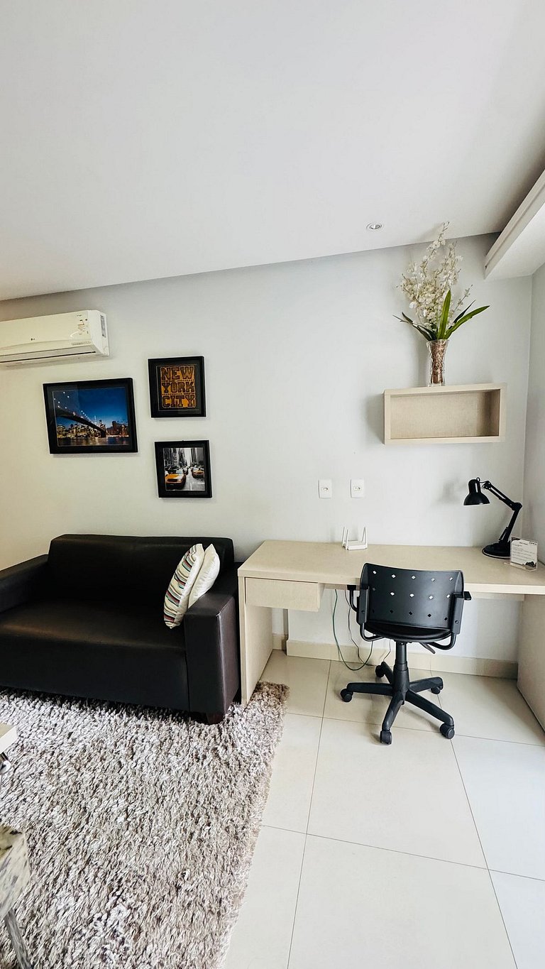 106- Apartamento Exclusivo com Varanda