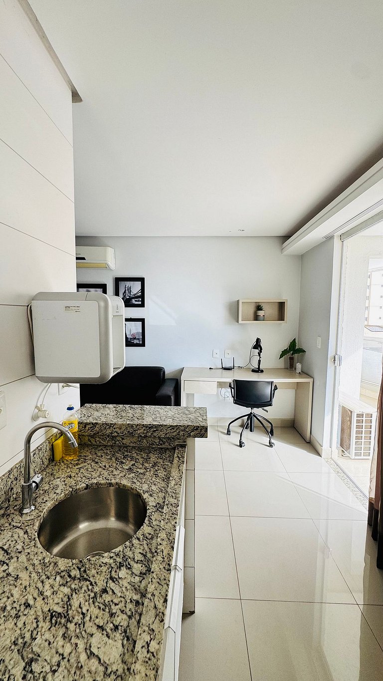 107- Apartamento Exclusivo com Varanda