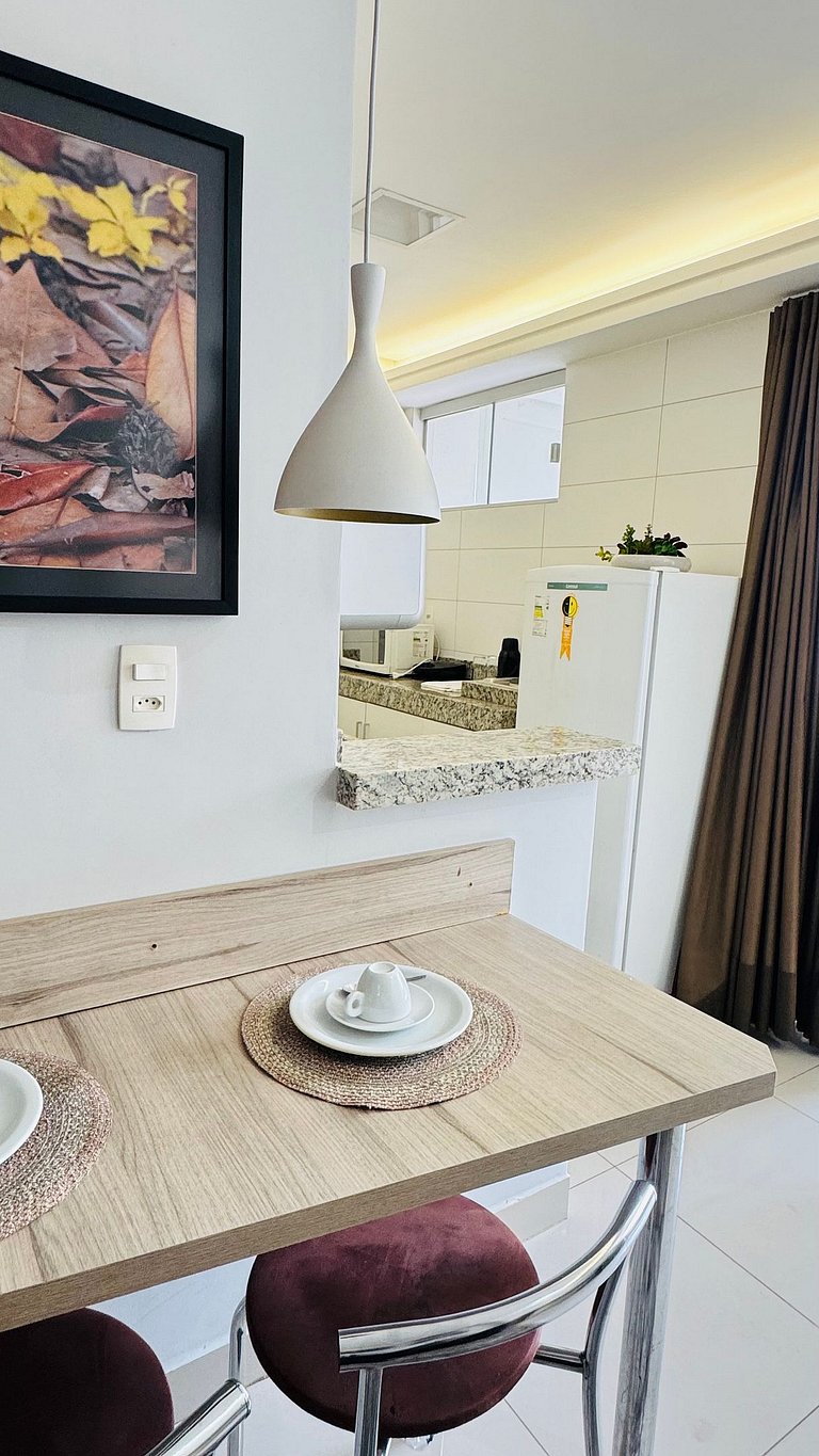108 - Apartamento Exclusivo com Varanda