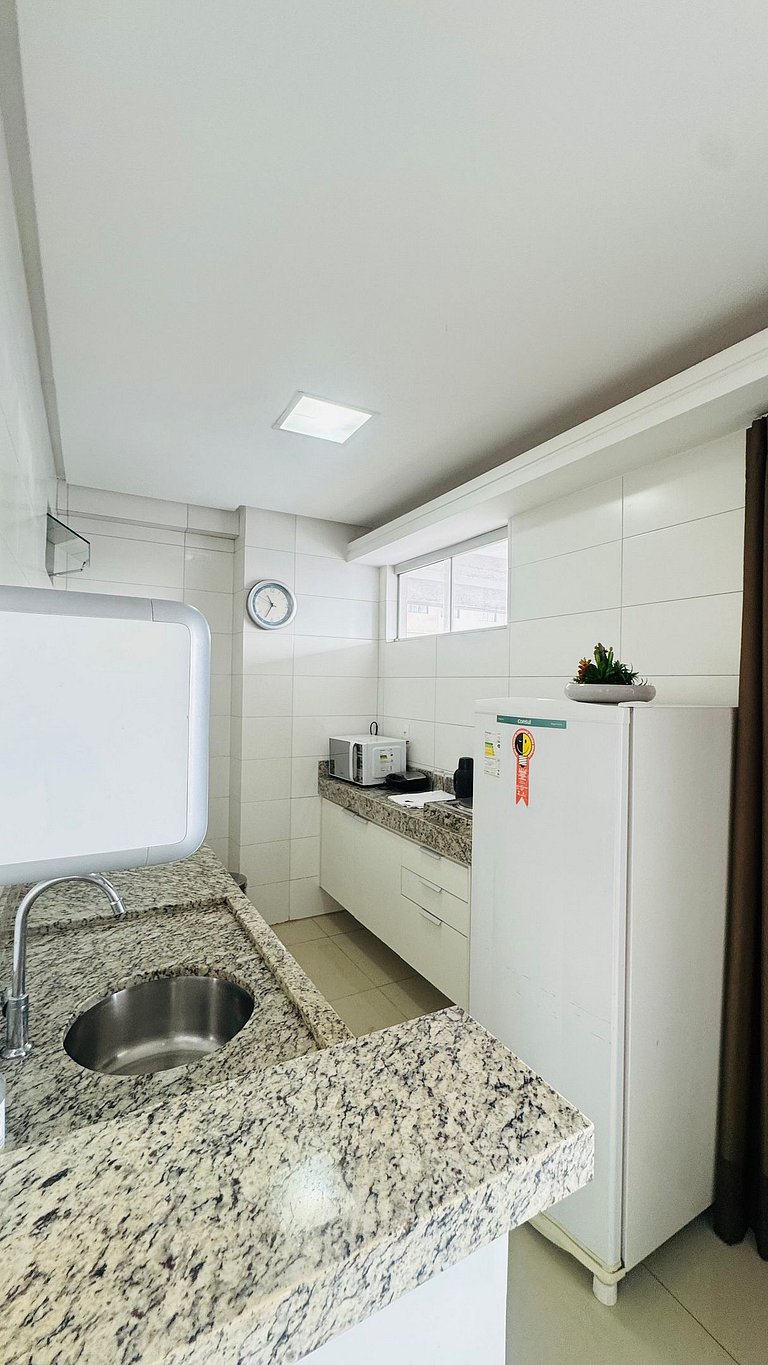 201 - Apartamento com varanda perto ao Vaca Brava