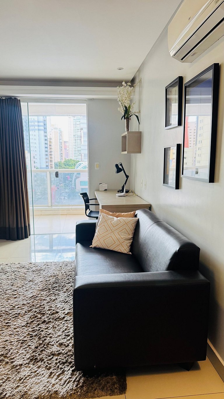 201 - Apartamento com varanda perto ao Vaca Brava