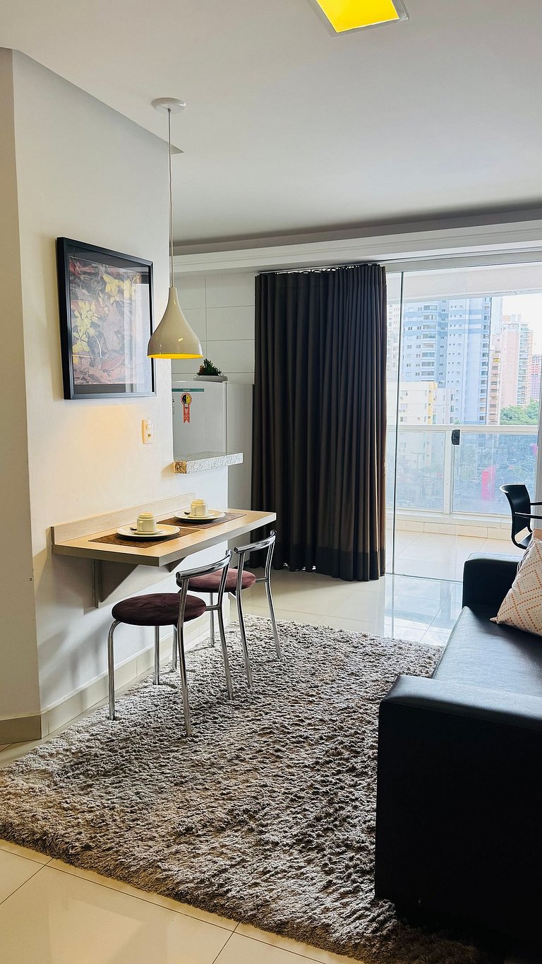 201 - Apartamento com varanda perto ao Vaca Brava